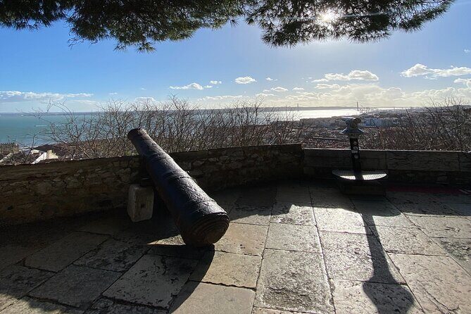Lisbon: E-ticket to St. George Castle & Audio Tour on Your Phone - Lisbon views from the castle and the clean finish at Santa Luzia