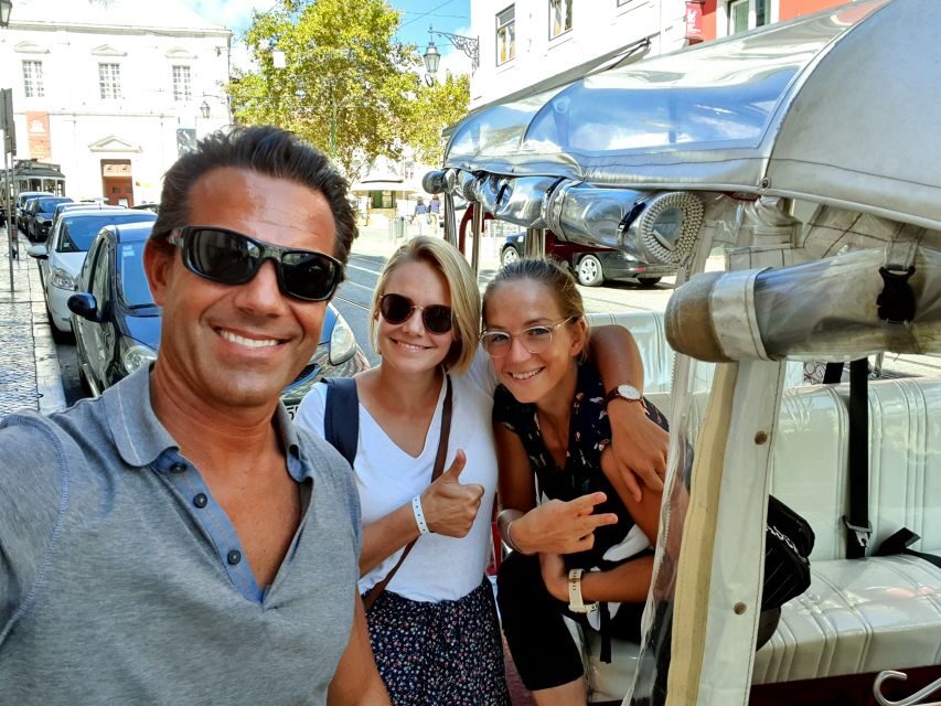 Lisbon: Electric Tuk Tuk Private Tour of the Seven Hills - The Photo-Stop Chain: Lifts, Squares, and a Quick Taste of the Upper City