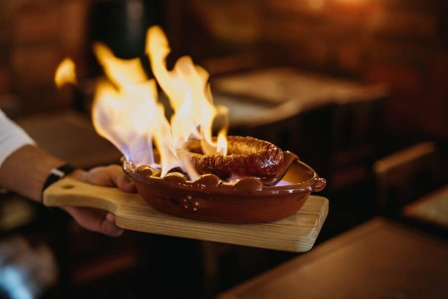 Lisbon: Evening Food & Wine Tour in Bairro Alto - Petiscos, chouriço, and sweets: the tasting lineup in plain terms