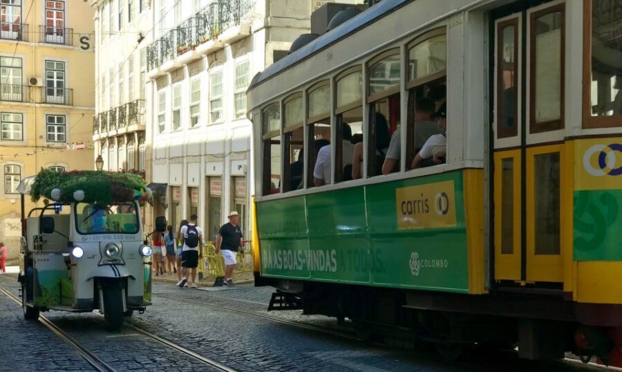 Lisbon: Famous 28 Tram Line Guided Private Tour by Tuk-Tuk - National Pantheon of Santa Engracia: another exterior photo stop with extra context