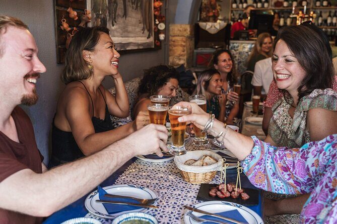 Lisbon Flavours: Baixa Guided Food Tour with Portuguese Wine - Meeting Point to Finish: Start at Praça do Comércio, End at Praça dos Restauradores