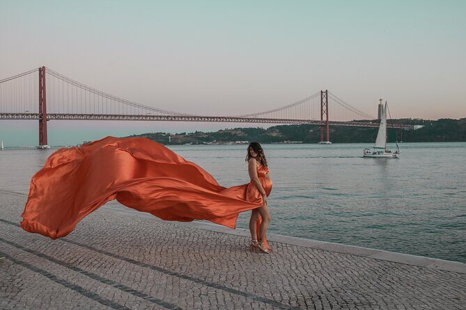 Lisbon Flying Dress & Fashion Photoshoot at iconic places - Photos, Editing Style, and When You’ll Get Them Back