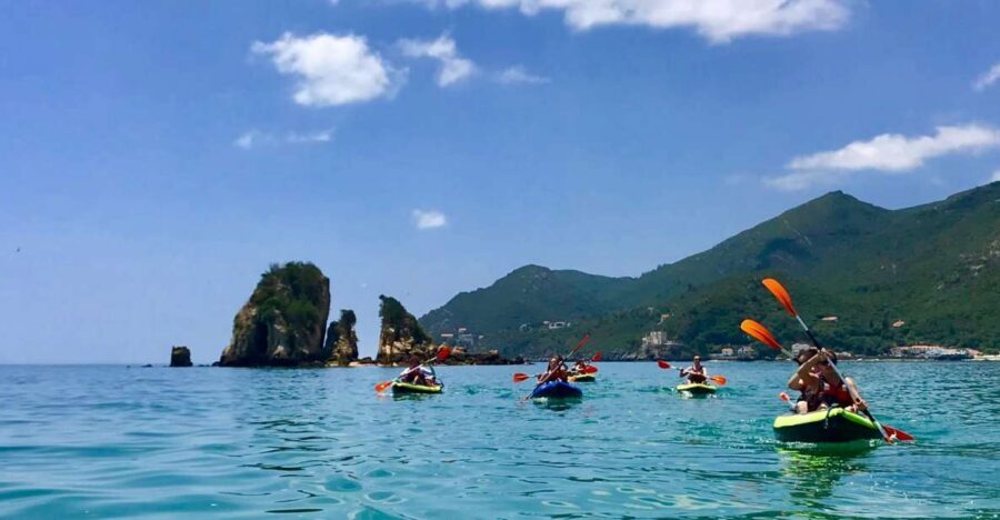 Lisbon: Full-Day Arrabida Kayak Tour with Picnic - From Praia do Creiro to Galapinhos: the Arrabida coast route