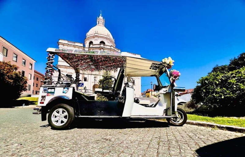 Lisbon: Guided Sightseeing Tour by Tuk Tuk - Senhora do Monte and another quick photo pause: where Lisbon expands