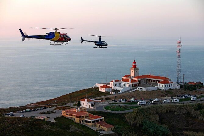 Lisbon: Helicopter Tour over Cascais & Cabo da Roca - The Aerial Route: Tagus River to Atlantic, Then Cascais in One Sweep