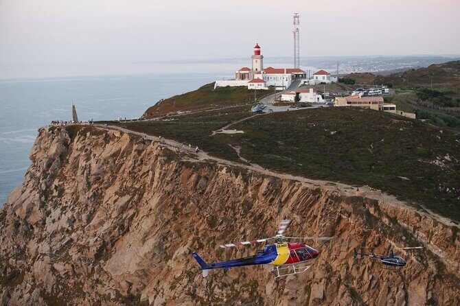 Lisbon: Helicopter Tour over Cascais & Cabo da Roca - Hell’s Mouth Cave, Guincho Beach, and Cape Roca’s Cliff Edge