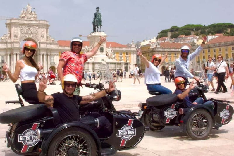 Lisbon : Historic Motorcycle Side-car Tour 1H - Why a 1-hour Lisbon motorcycle sidecar tour makes sense
