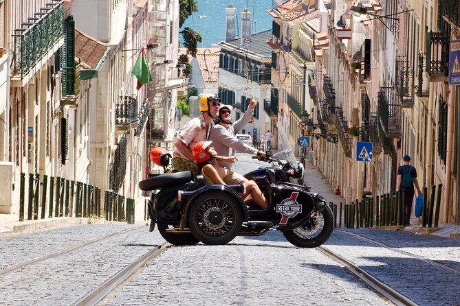 Lisbon Historic - Private Vintage Sidecar Tour - A medieval cathedral site, royal Braganzas, and literary clues