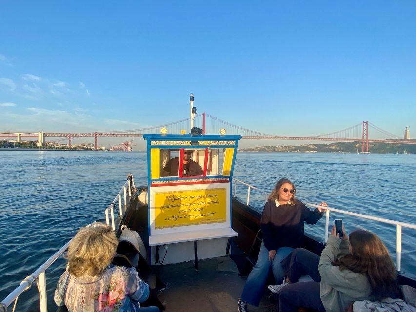 Lisbon: Live Guided Traditional Boat Sightseeing Cruise Tour - Getting There: Meeting at Doca do Bom Sucesso Gate 3