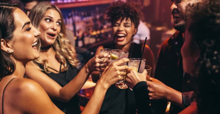 Lisbon Nightlife Adventure: Pub Crawl, Shots, and Games - Bairro Alto beer stop: the low-stakes warm-up