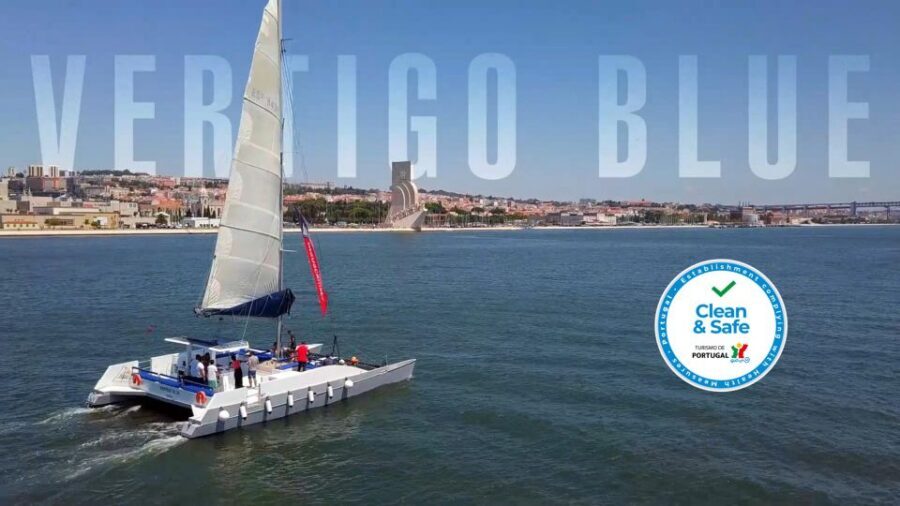 Lisbon: Private Catamaran Charter for up to 18-People - From Belém Tower to central Lisbon: the 2-hour loop
