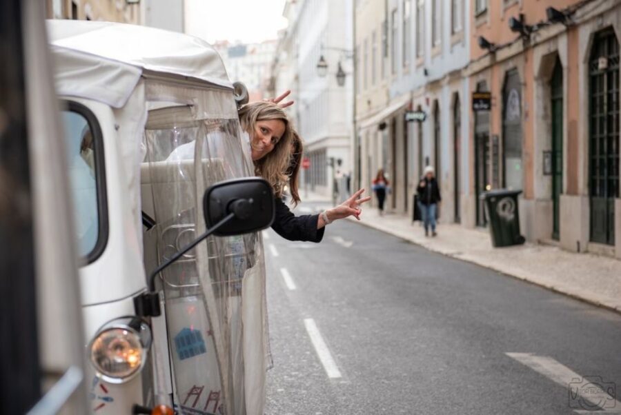 Lisbon: Private Food & Wine City Tour by Eco Tuk Tuk - Electric tuk-tuk magic: why Lisbon streets feel easy