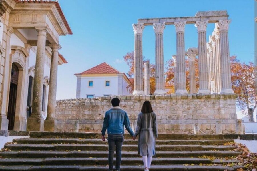 Lisbon: Private Full Day Evora & Alentejo Wine Tour - Évora UNESCO: the UNESCO core, Chapel of Bones, and Roman Temple