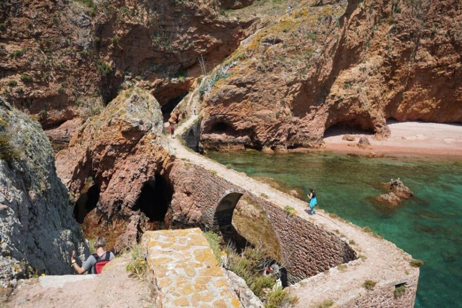 Lisbon: Private Full Day Tour to Berlengas Island - Óbidos medieval town stop: walking with a guide after sea air