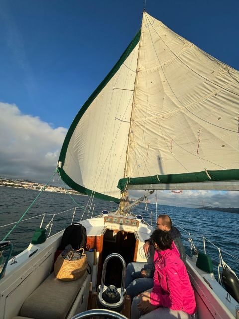 Lisbon: Private Sailing City & Sunset Tour - The Belém stretch: Monument to the Discoveries and Belém Tower views