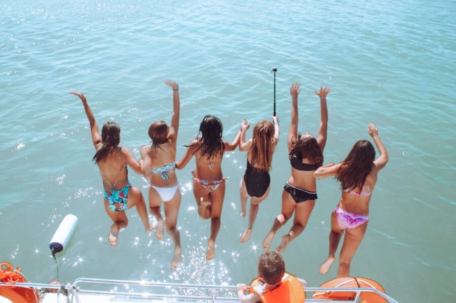 Lisbon: Sailboat Beach Tour - What you’ll do during the beach stops (swim, jump in, or chill)
