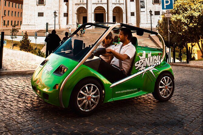 Lisbon Self-Drive Sightseeing Tour in an Electric Car - From Praça do Comércio to major neighborhoods: how the colored routes work