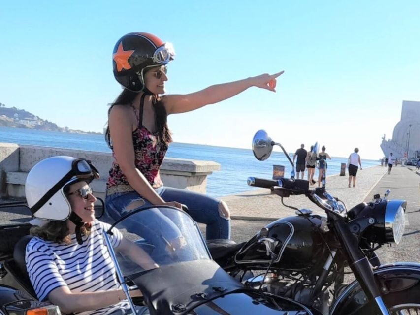 Lisbon: Sidecar Tour - Belém Tower and Lisbon’s waterfront side