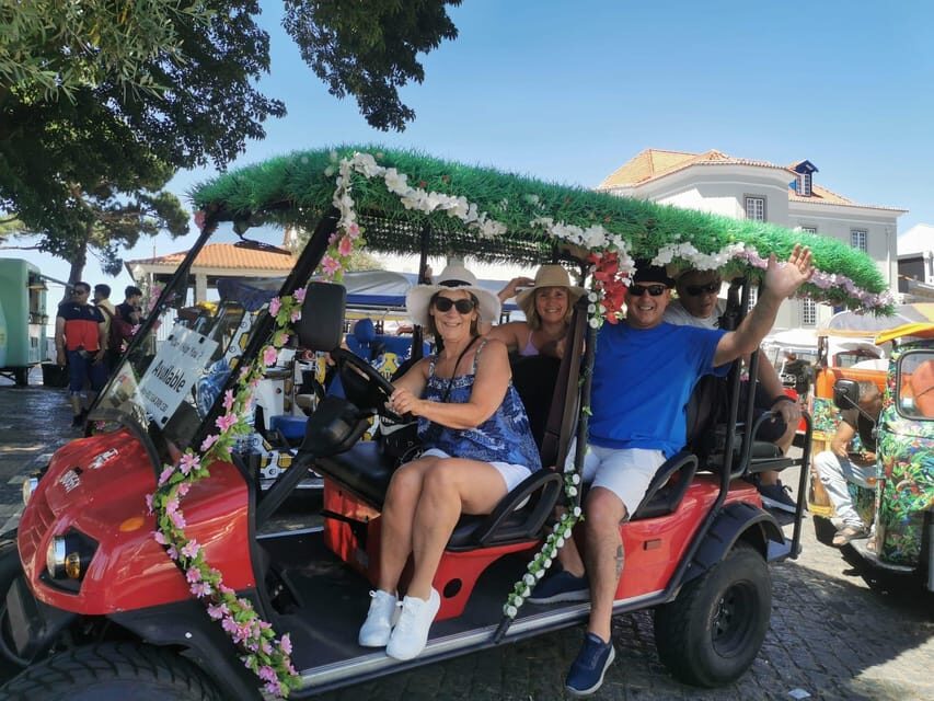 Lisbon: Sightseeing City Tour by Tuk-Tuk - Praça do Comércio and Rua Augusta Arch: end your tour in the center