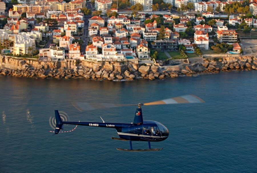 Lisbon: Sightseeing Helicopter Tour Over Belem and Caparica - Empire Square Garden, Monument to the Discoveries, and MAAT’s modern geometry