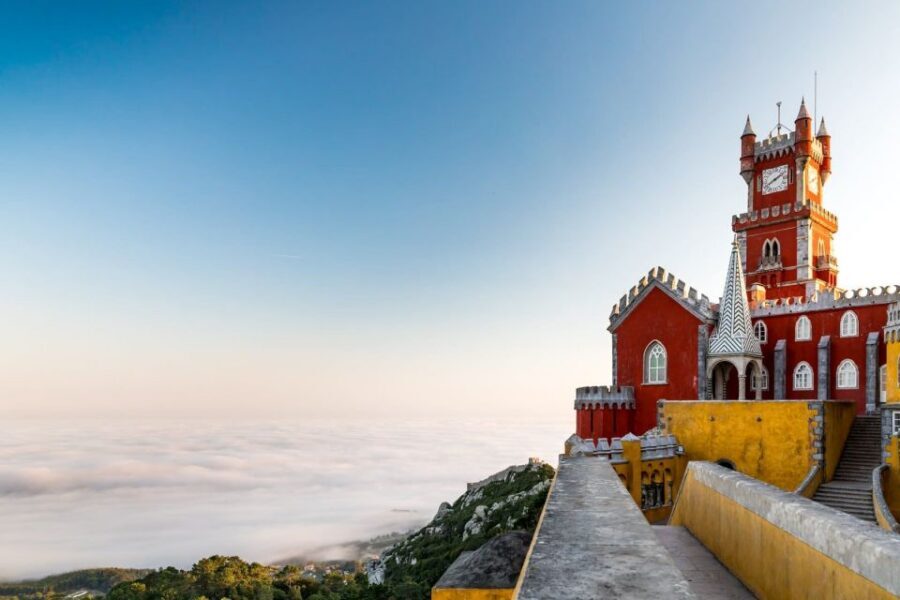 Lisbon: Sintra, Pena Palace, Quinta Regaleira, Cascais Tour - Sintra Village break: lunch, photos, and the real rhythm of the old town