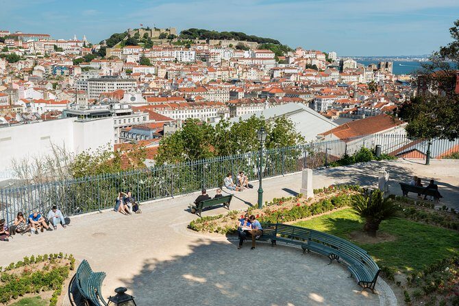 Lisbon Small Group Tour - Miradouro das Portas do Sol: Alfama from the right angle