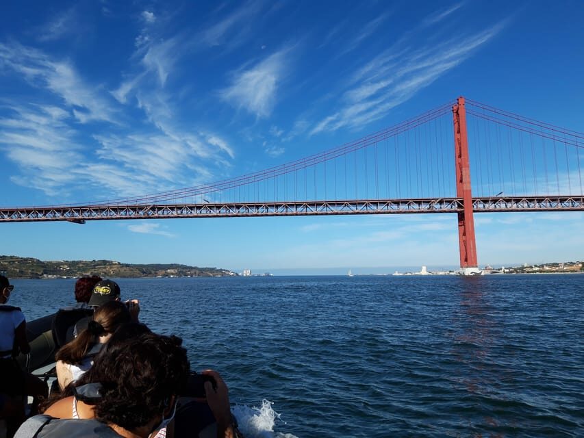 Lisbon: Speedboat Trip to Bugio Lighthouse - Belem from the Water: Tower of Belém, Discoveries Monument, Jerónimos, MAAT