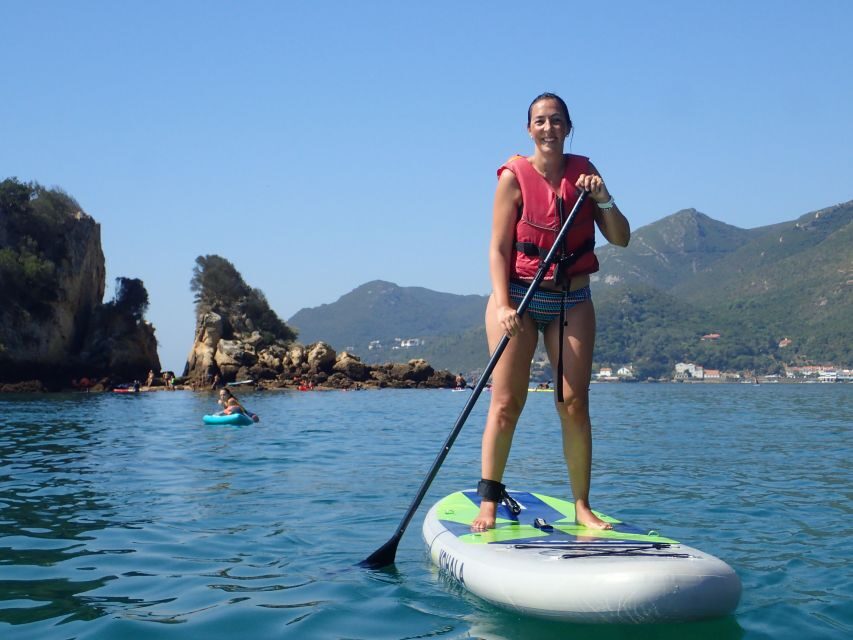 Lisbon: Stand Up Paddle Lesson in Arrábida, Setubal,Sesimbra - Getting balanced quickly: gear, coaching, and first-time confidence