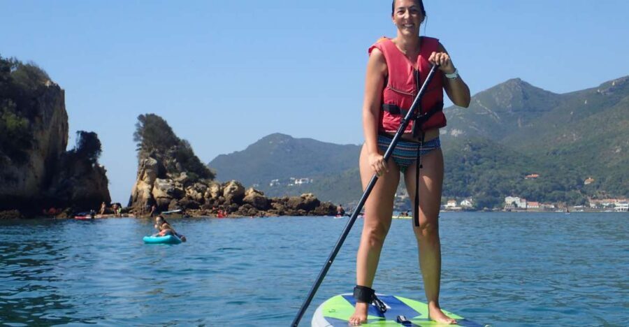 Lisbon: Stand Up Paddle Lesson in Arrábida, Setubal,Sesimbra - Meeting at Anicha-Bar and the 3-hour flow