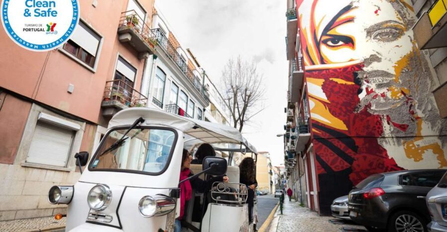 Lisbon: Street Art TukTuk Tour - Alfama and Graça: old hills, smart photo stops, and bigger context