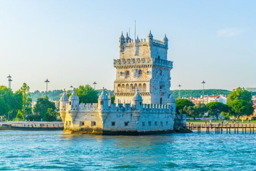 Lisbon: Sunset Sailing Boat Cruise with Wine - From Belém Tower to the Discoveries Monument: Lisbon’s waterfront hits first