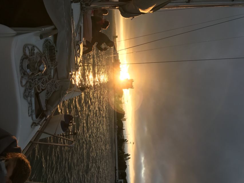 Lisbon Sunset Sailing – Small Group (max 10) Wine & History - Boarding at Doca de Santo Amaro (Gate 1): fast meetup, easy start
