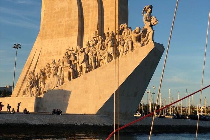 Lisbon Sunset Sailing with Portuguese Wine and History - Time Out Market, National Pantheon, Bairro Alto, and Cais do Sodré from the river