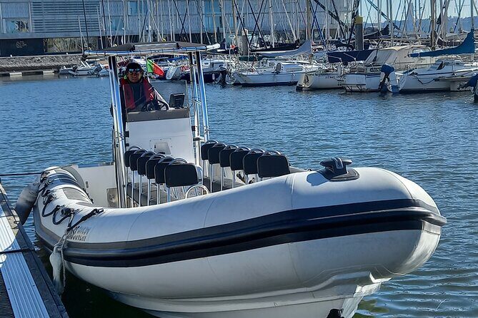 Lisbon: Sunset SpeedBoat Tour - The Moscatel sunset moment and the RIB adrenaline
