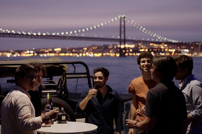 LISBON SUNSET TO NIGHT in Vintage Jeep with FOOD & DRINKS - Why sunset-to-night Lisbon makes sense by vintage jeep