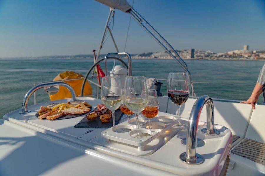 Lisbon: Tagus River Sailboat Tour - Sitting positions that make your photos easier