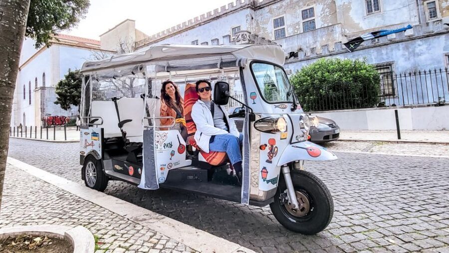 Lisbon tour Oldtown & Viewpoints on a tuktuk! - São Vicente de Fora Monastery: Baroque Azulejos and Terrace Views