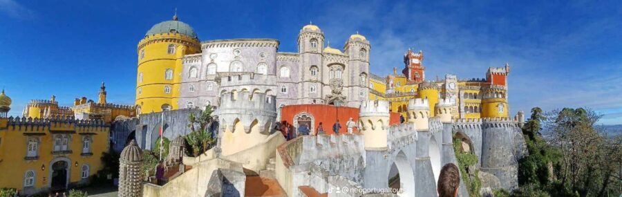 Lisbon: Tour to Pena Palace, Sintra, Cabo da Roca, Cascais - Pena Palace: gardens first, then the rooms