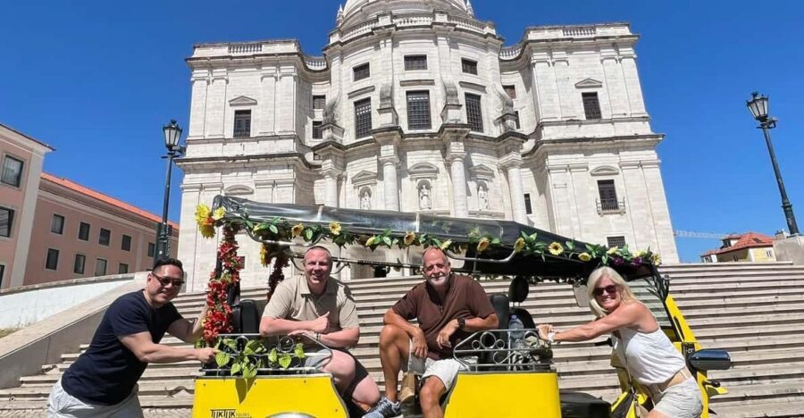 Lisbon:Half-day Guided Tuk Tuk Tour OldTown CityCenter Belem - Lisbon Cathedral, Saint Anthony Church, and Why Old Town Matters