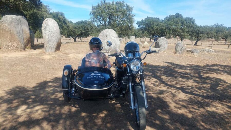 Megalithic & Medieval tour on a sidecar Évora - From the Eborones to Alto de São João: the city before the big eras