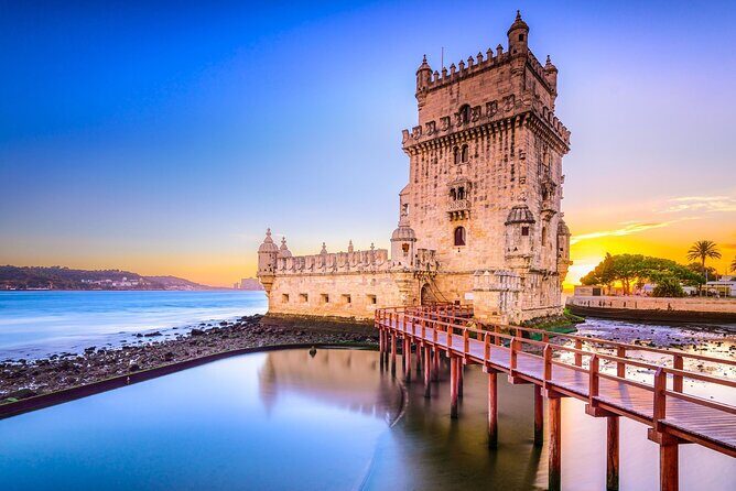 Morning Lisbon Sanctuary of Christ the King,Castelo &Belem Tower - Ending With Pastel de Nata in Belém’s Café Scene