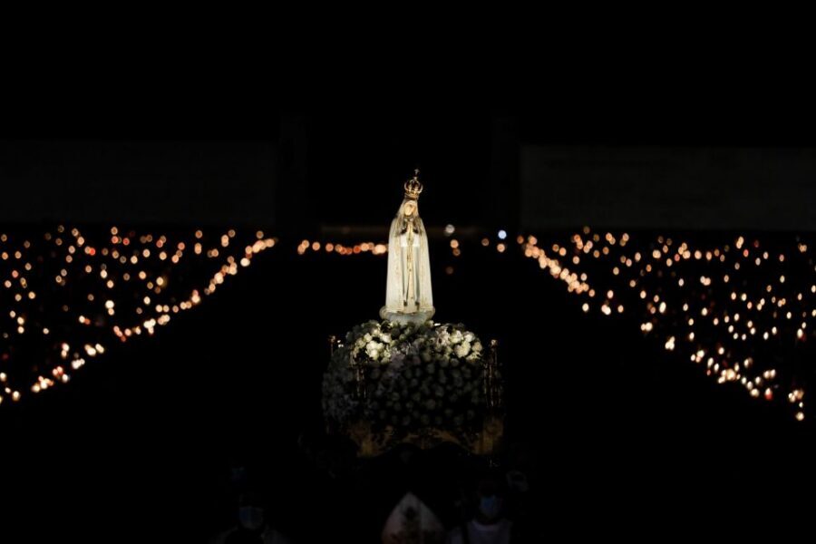 Night Trip to Fátima + Candlelight Procession - Basilica of Our Lady of the Rosary: The Shepherd Children’s Monuments