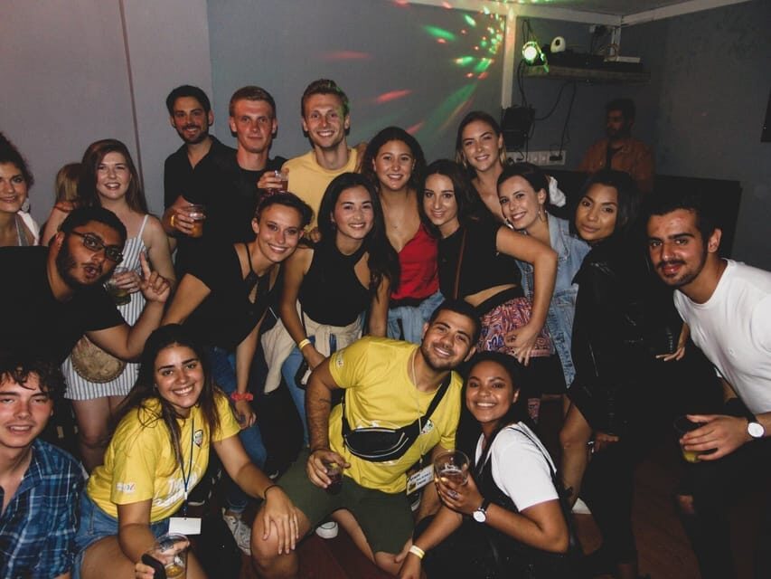NYE Pub Crawl + VIP Club Entry - Party kit, welcome shots, and the guide team energy