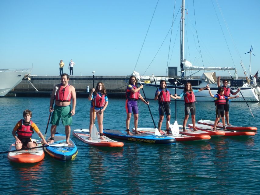Oeiras Coast: Stand Up Paddleboarding near Lisbon - What you learn in the marina: balance, steering, and falling safely