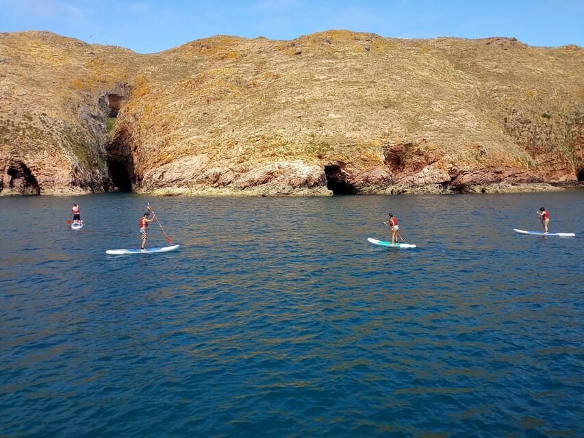 Peniche: Berlengas Island Catamaran Tour + Stand Up Paddle - Stand-up paddle on Berlenga: how the session is designed to work