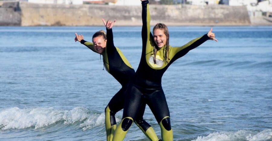 Peniche: Surfing Lessons for all surf levels - Getting your board, wetsuit, and level-matched lesson