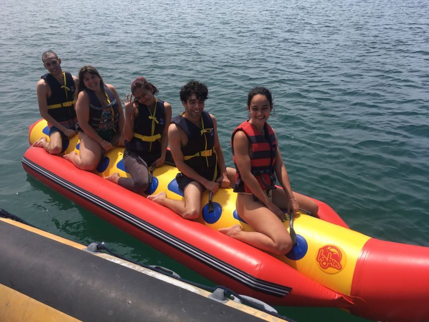 Peniche: Traction Buoy or Banana Boat Adventure - The On-Water Experience: Captain-Led Speed, Spins, and Adrenaline