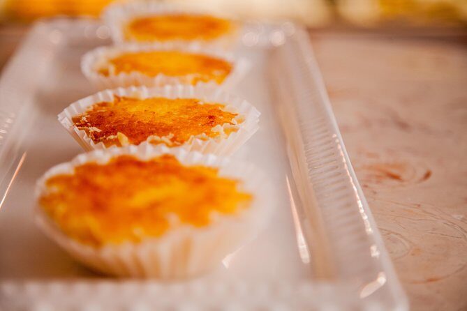 Portuguese Pastry Workshop in Lisbon - The tasting lineup: Porto, ginja, coffee, and your payoff