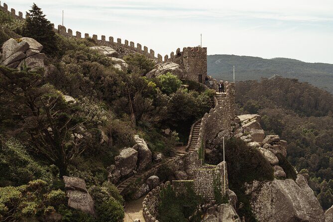 Private Half-Day Tour to Sintra (Pena Palace & Moorish Castle) - Castelo dos Mouros: Moorish Castle walls and the view payoff
