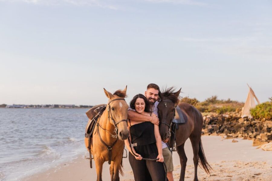PRIVATE Horseback Riding On The Beach - Rosário Beach: Calm Horses, Real Space, and Optional Gallop